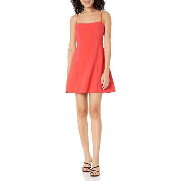 NWT Likely Womens Carter Mini Dress Bittersweet Red 14 - Picture 1 of 6
